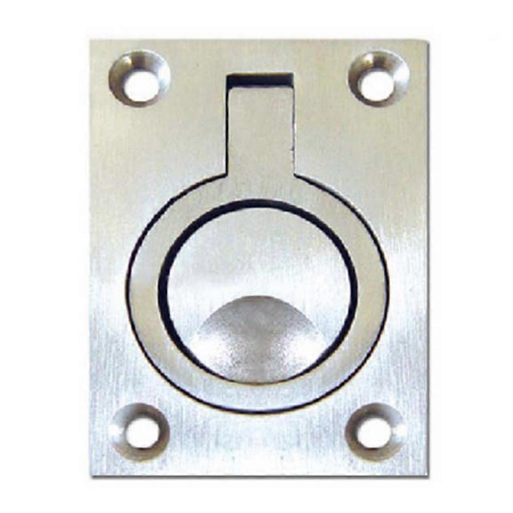 Stainless Steel Square Pull Hatch Latch Locking Latch Marine 63*44mm