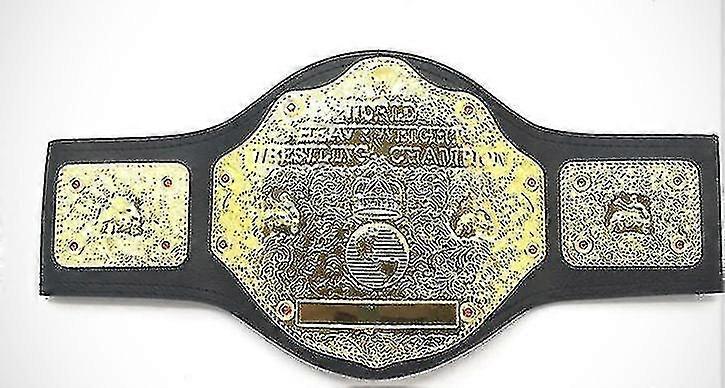 حزام البطولة مطلي بالذهب حزام ذهبي يمكن ارتداؤه مع ألعاب شخصية عالية الجودة