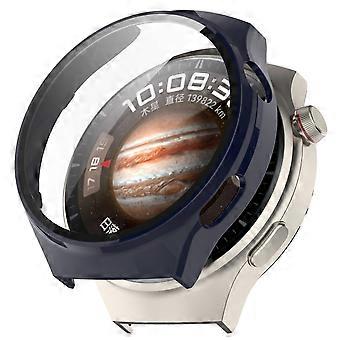 Für Huawei Watch 4 Pro Space Edition Smartwatch PC-Rahmenhülle mit gebogener Displayfolie aus gehärtetem Glas