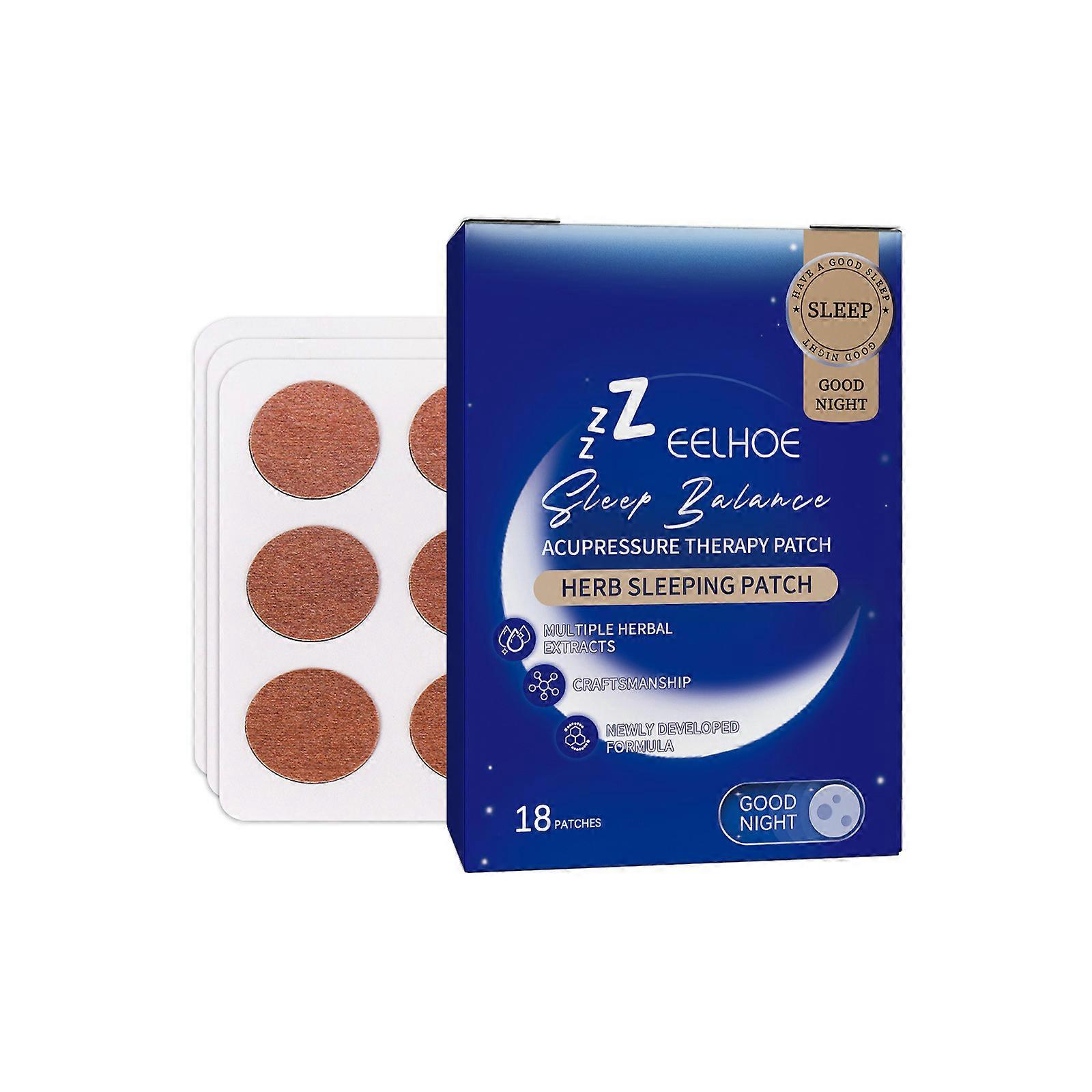 bun 18pcs Patch-uri de somn pentru relaxarea corpului și a minții, ajutând la îngrijirea somnului, patch-uri de îngrijire corporală și plasturi de asistență pentru somn