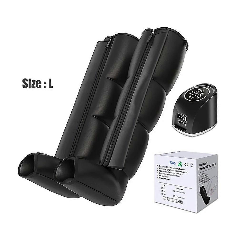 مدلك الساقين ضغط الهواء Presoterapia ضغط الهواء مدلك الساق يلف 4 غرف مع LED للعلاج تدليك ربلة الساق القدم