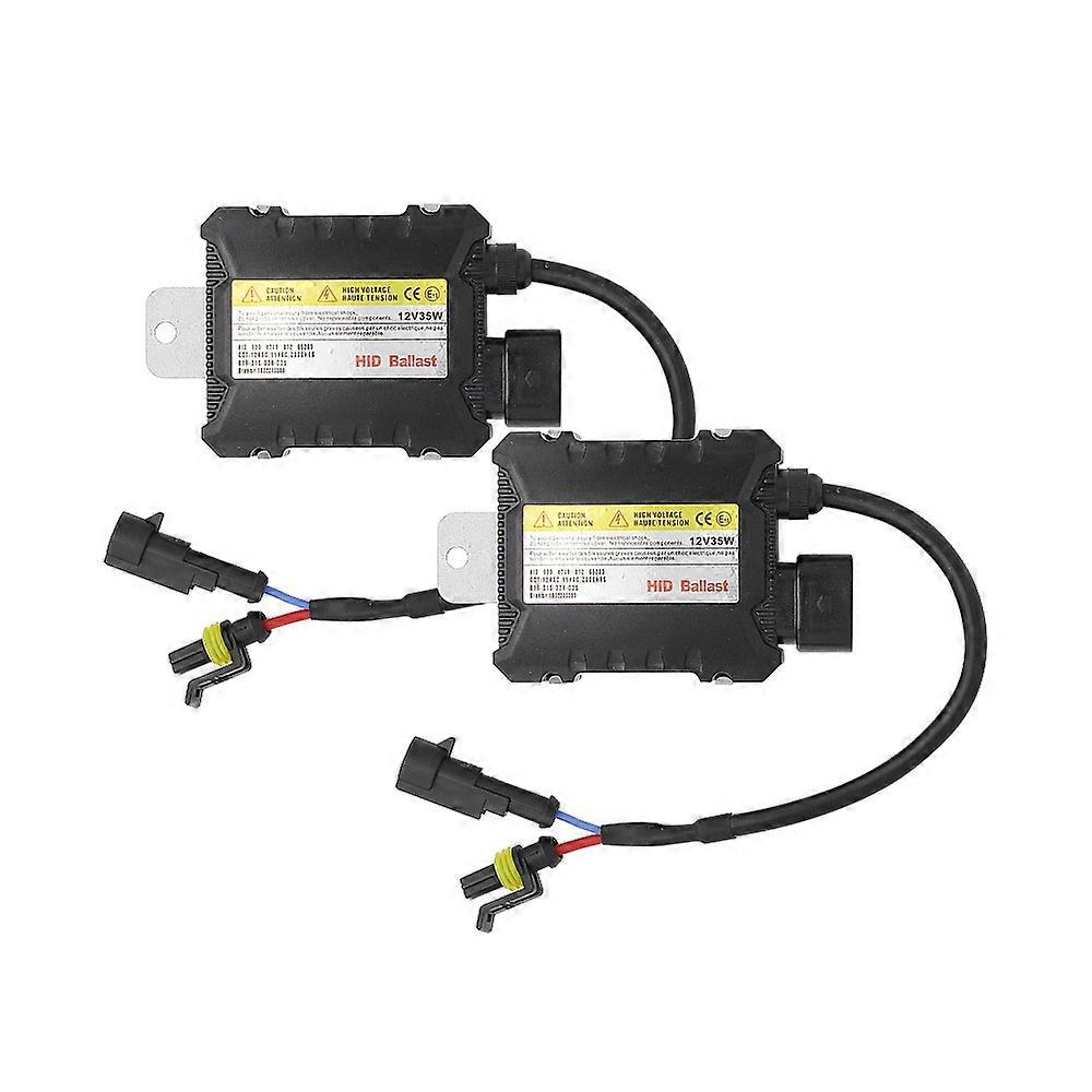 2x ANBLUB 35W 55W Slim HID Xenon Ballast 12V Block Ignition Elektronisk ballast for H1 H3 H7 H11 H4 9005 9006 D2S D4S Xenon Lampe