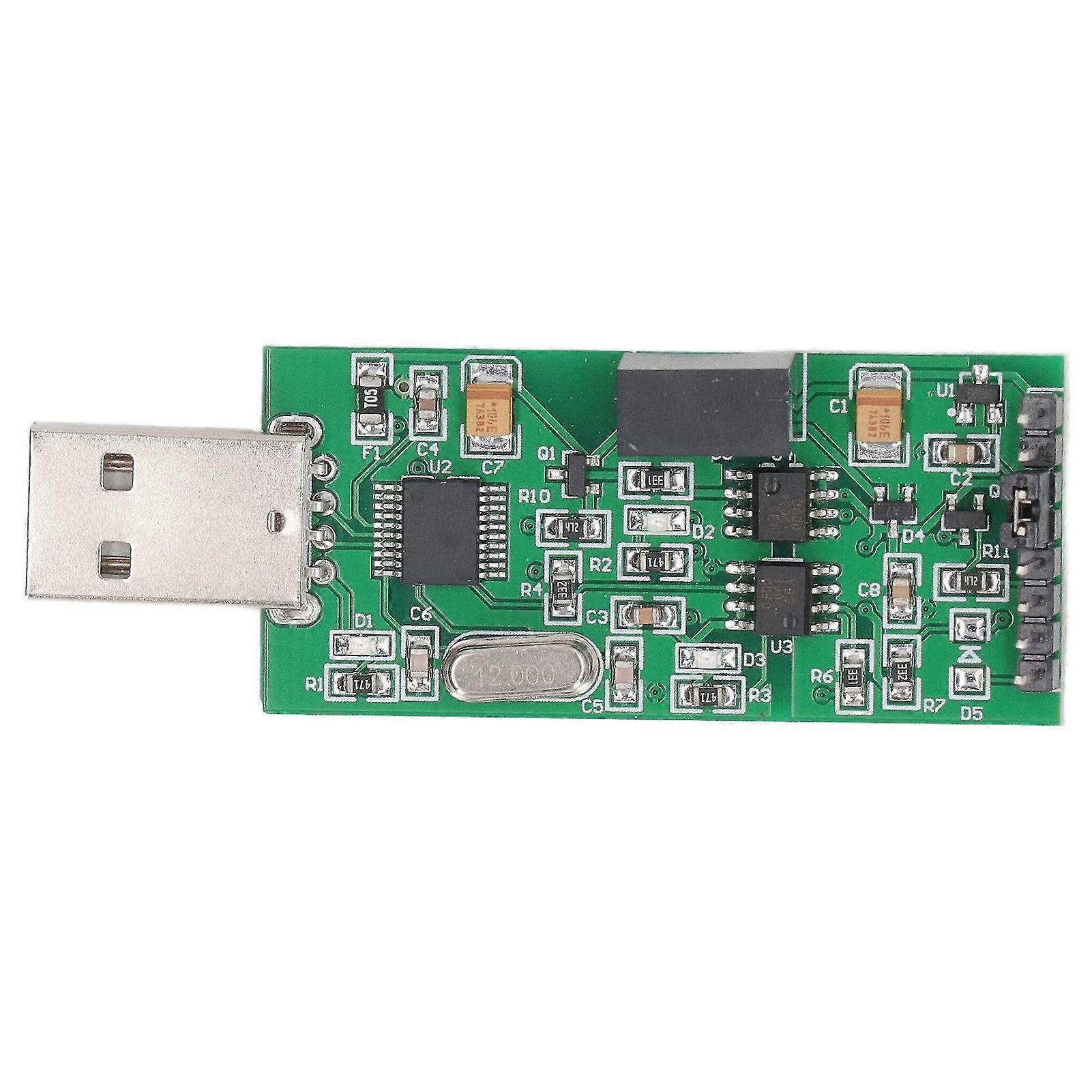 High Speed Isolated USB to TTL Serial Port Module 3.3V 5V