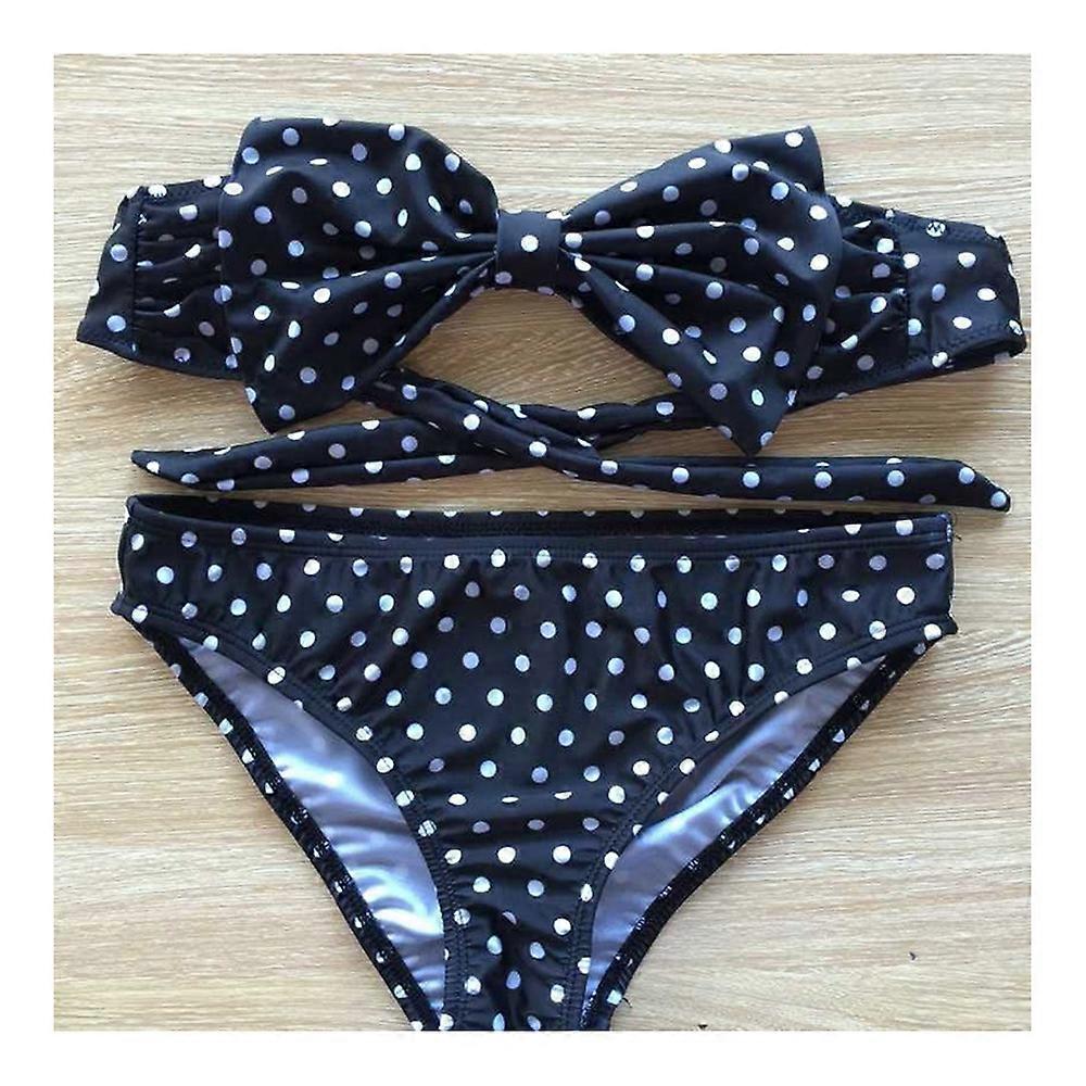Bikini Set Bowknot Damen Sexy Bademode Badeanzug
