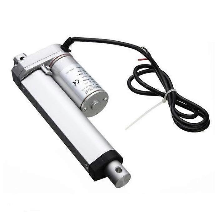 Actionneur linéaire CC 12 V/24 V, course 100 mm, 400 N, 20 mm/s