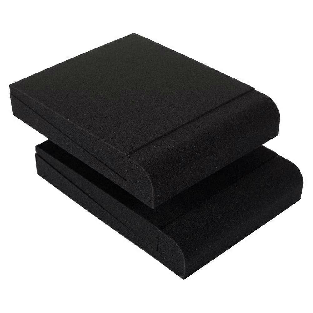 2 Pcs High Density Foam Speaker Pads - Speaker Isolation Pad, Monitor Acoustic Isolation Pads,Studi