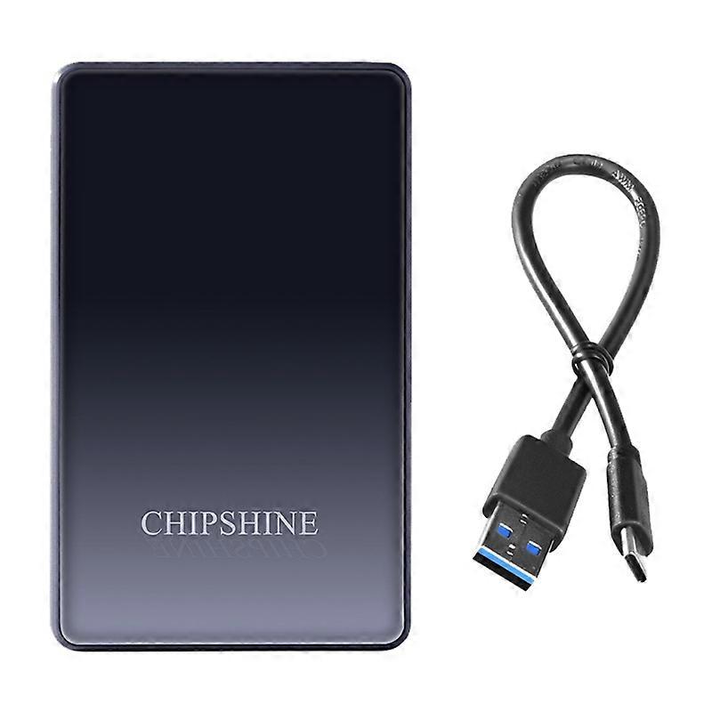 Portable Laptop Hard Drive Enclosure with Type-c to USB3.1 2.5" External Cover