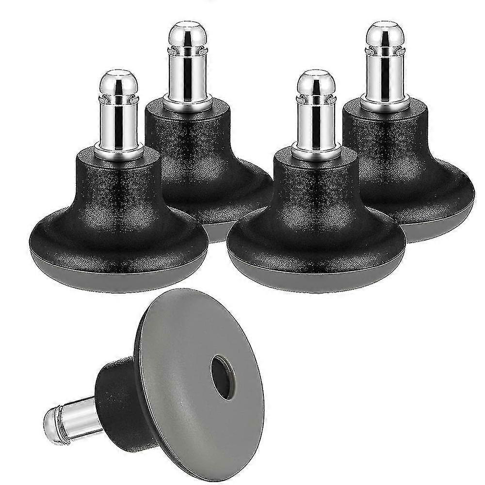 5stk glider udskiftning kontorstol hjul prop kontorstol drejelige hjulhjul, 2 tommer skammel-l