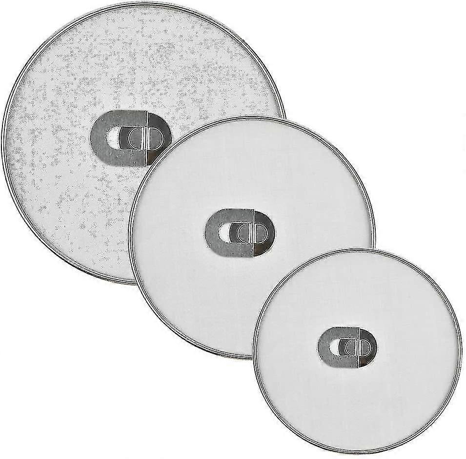 3pcs Stainless Steel Splash Proof Screen Protector,fine Mesh Splash Guard,splash