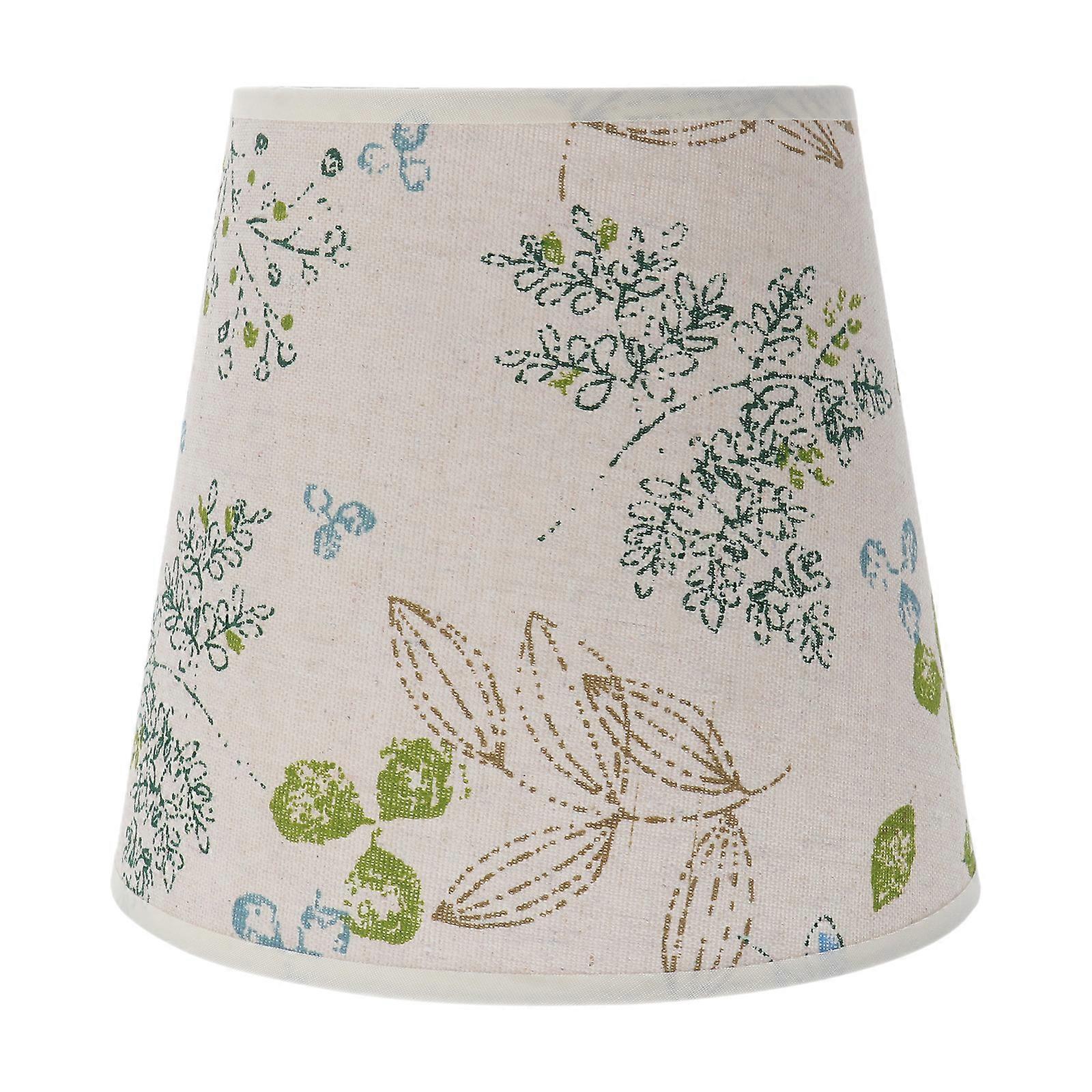 1PC Linen Cloth Lampshade Table Lamp Lampshade E27 Lamp Holder Lamp Cover