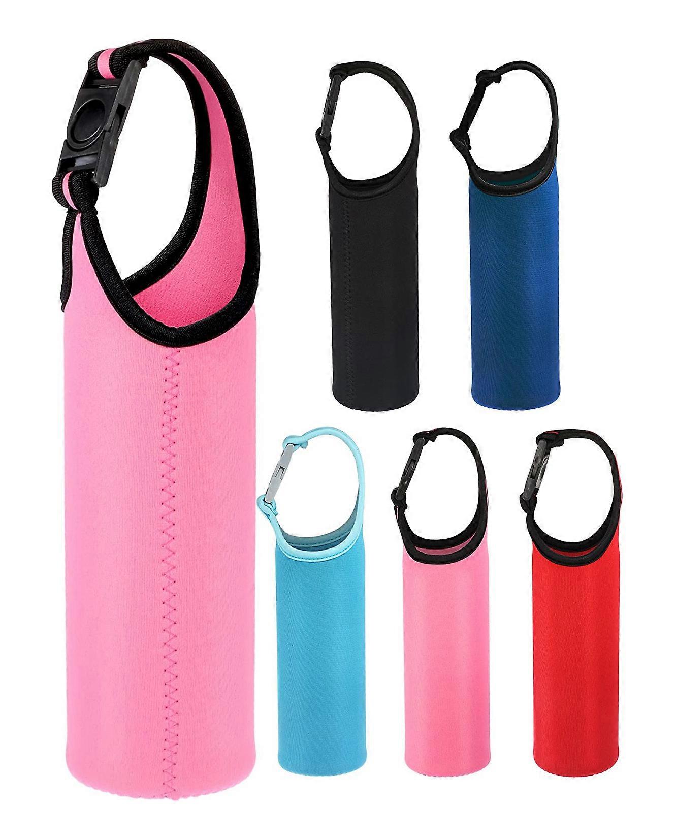 5 pieces water bottle sleeves Portable with buckle