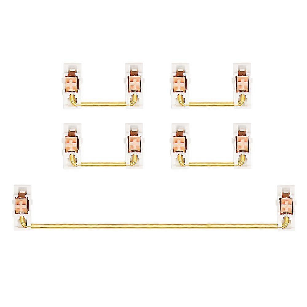 Gold Plated Plate Mounted Stabilizer For Custom Mechanical (1+4)