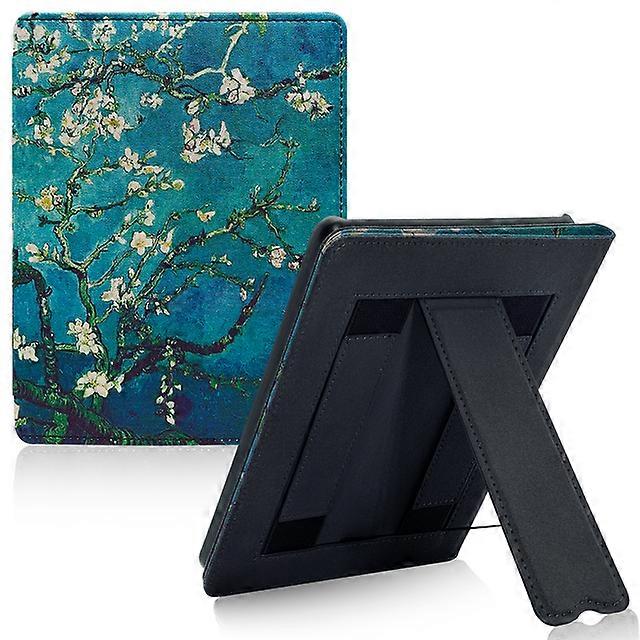 Case for 6.8inch All-New Kindle Paperwhite 11th Gen 2021 / Signature Edition Cover with Auto Sleep/Wake Double Hand Strap / Stand