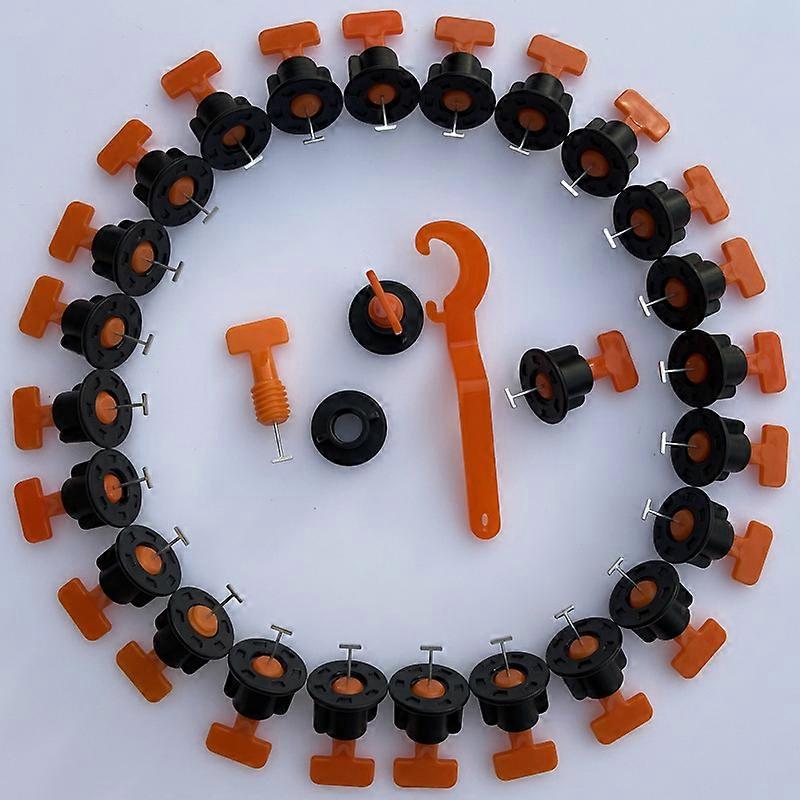 Tile Leveler, Tile Positioning Leveler, 50 Piece Leveling and Leveling System Leveling Kit, Reusable Tile Leveler Kit. (Pendulum)