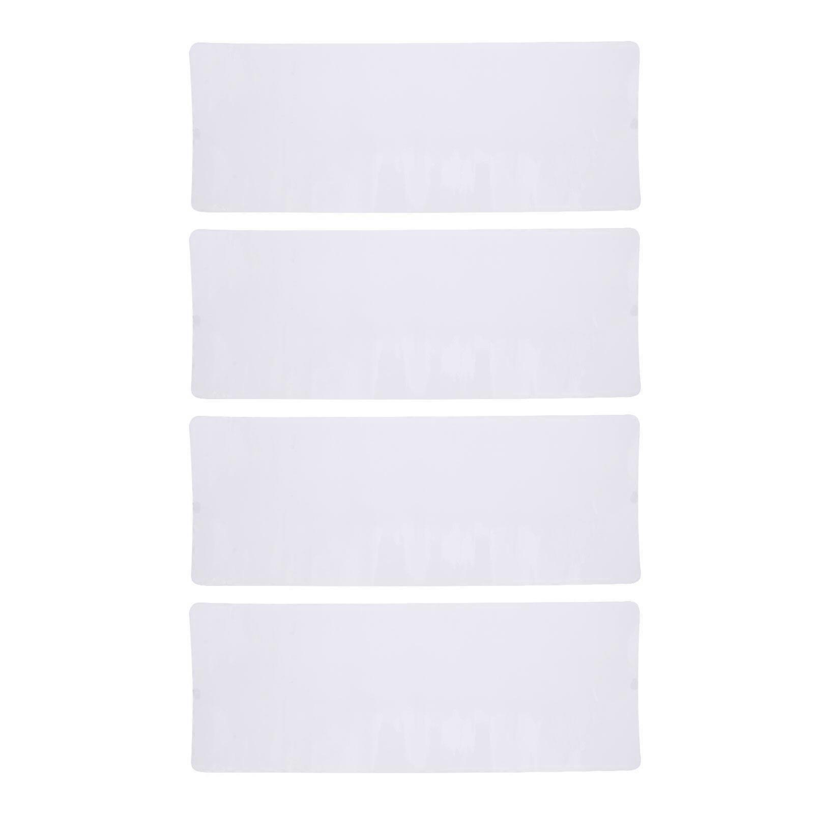 4 Sheets of Cat Scratch Furniture Protective Stickers Cat Scratch Deterrent Decal for Home