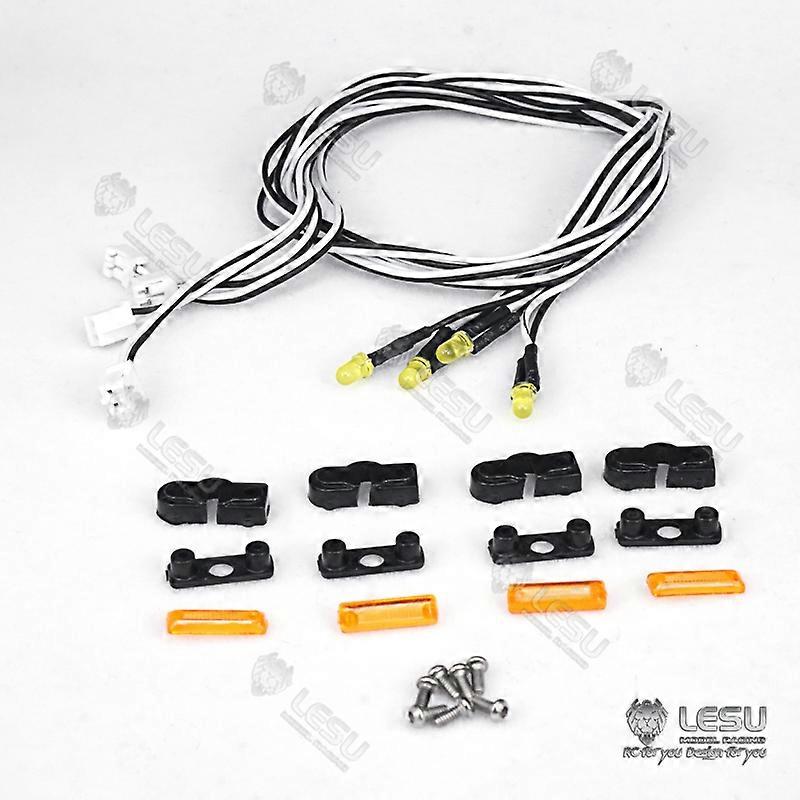 AXSPEED 2 stks LED Indicator Licht RC DIY Accessoires voor 1