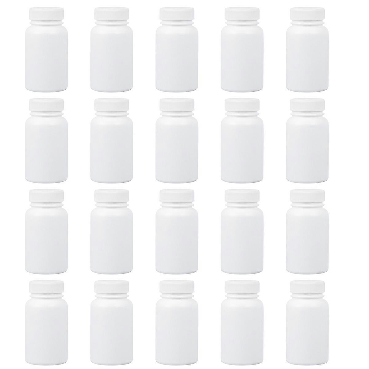 20pcs 100ML Porte-pilule étanche à l’eau Étui à pilules portable léger