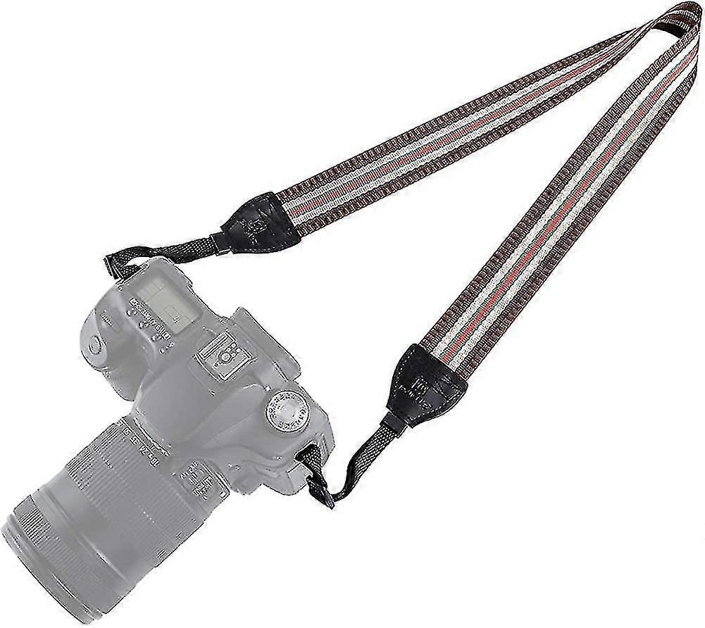6010c Dslr Camera Strap With Soft Shoulder Strap 150cm Long And 3.8cm