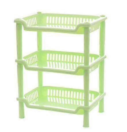 Three Layer Rack Storage Shelf Kitchen Vegetable Organizer Bathroom Holder Layers Shelves