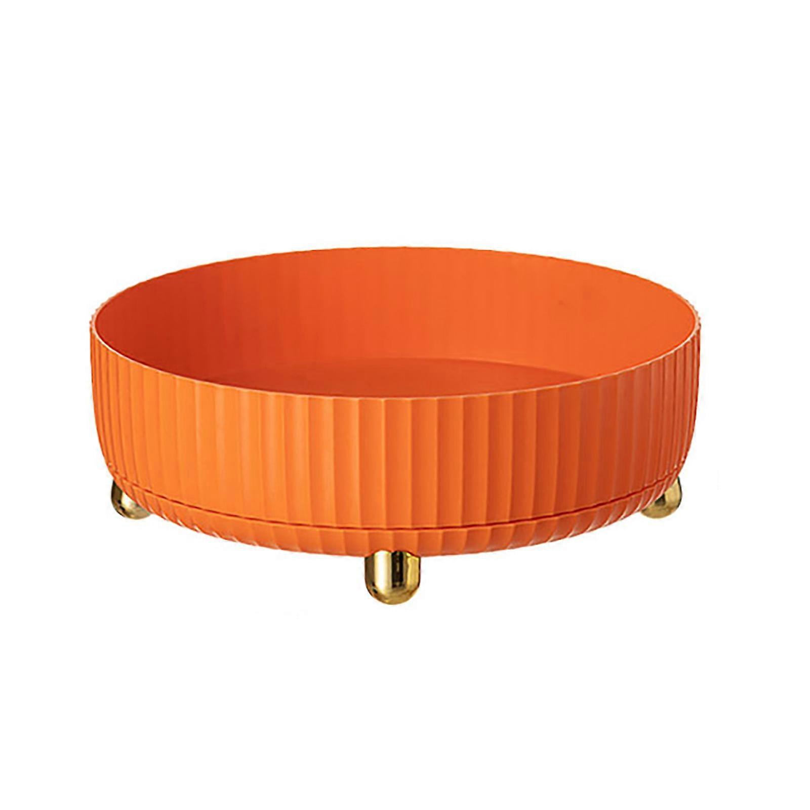 Rotating Shelf Space-saving Kitchen Storage Multifunctional Rotating Shelf Household Essentials Plastic Multicolor