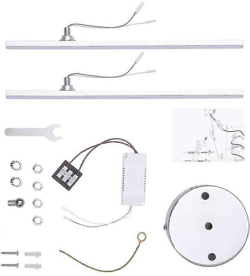 Led Ceiling Light,Parallel Strip Design Ceiling Chandelier Lamp,12w