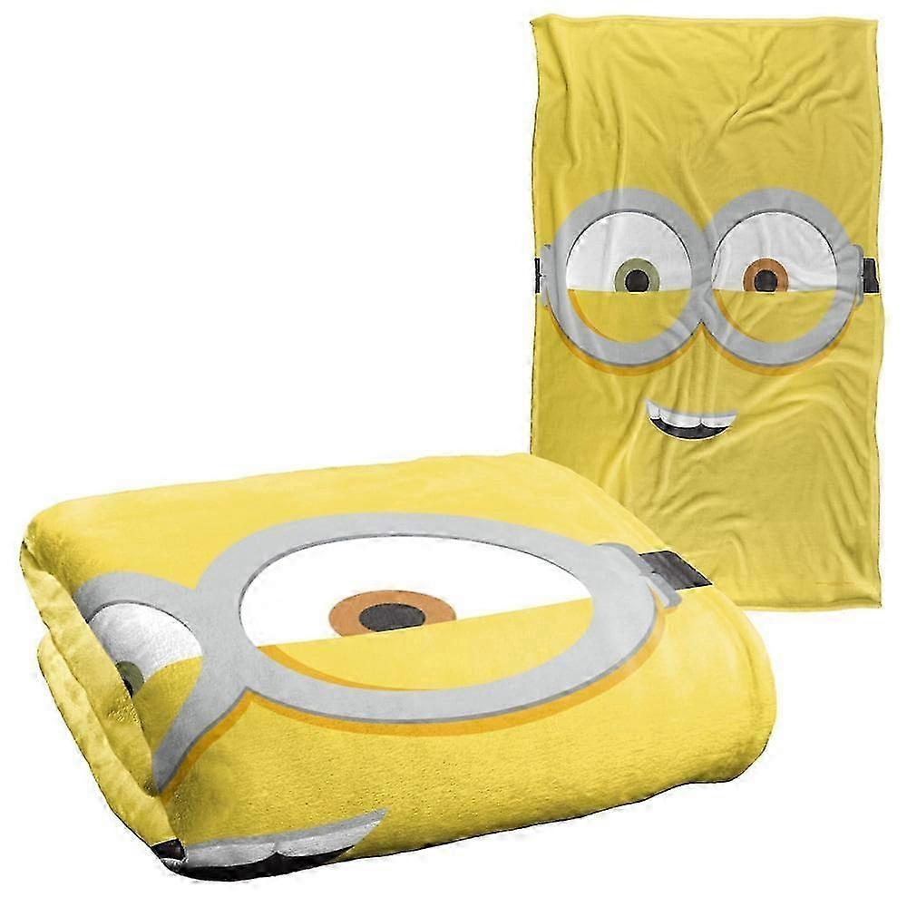t3322 Cobertor Minions Cobertor, x, Bob Face Toque Sedoso Super Macio Cobertores Cobertor bn3322