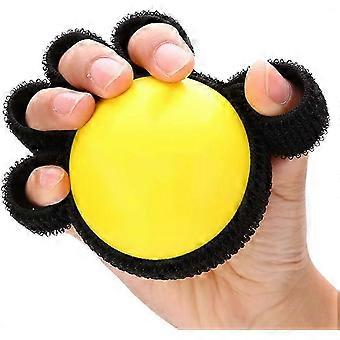 Qkiss Grip Ball, Strength Trainer Manuale Strength Exerciser Forza Braccio e avambraccio Strengthener Elastic Finger Sleeve Grip Strength Ball Anti-spasti