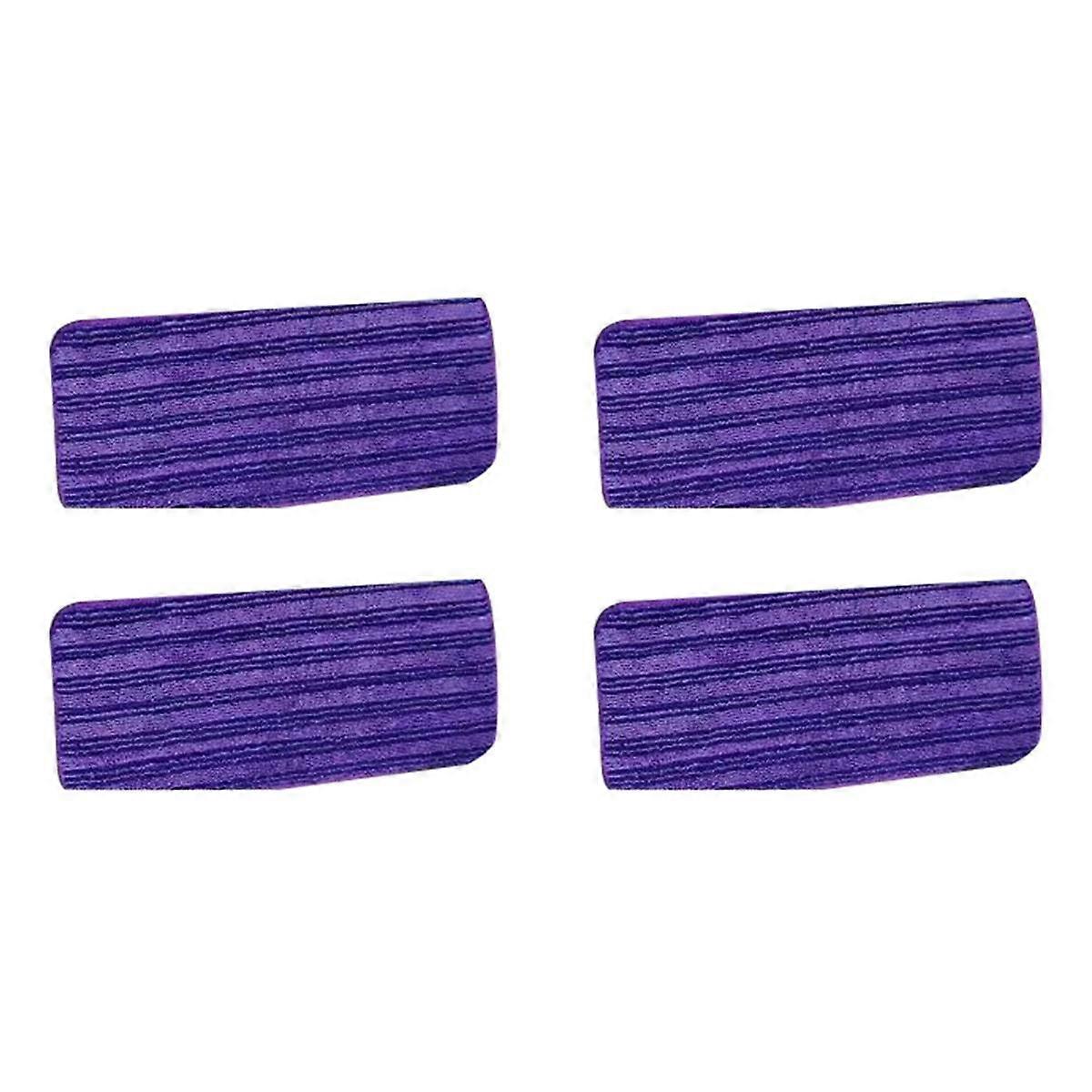 4PCS Reusable Mop Pads for Wet Jet Mop Refills Pads Replacement Mop Pads for Wood&Multi- Floor Cleaning-C