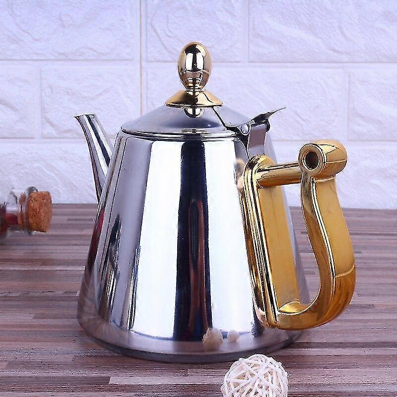 teapot kettle induction cooker steel filter stainless