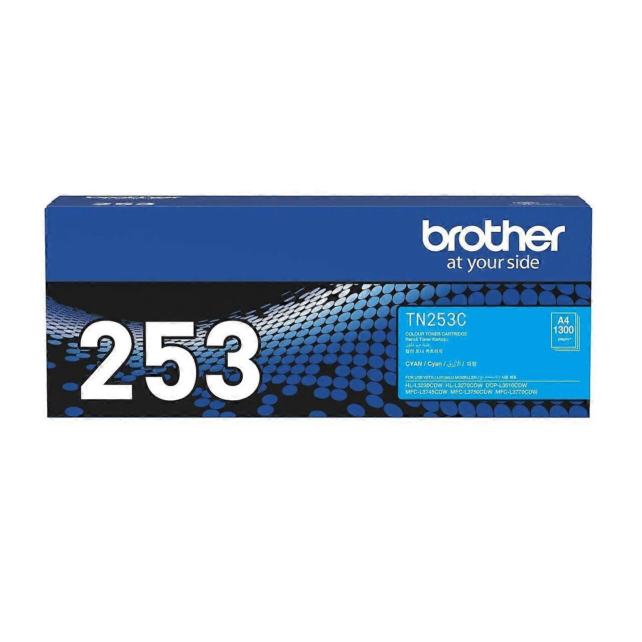 Brother Tn-253 青色墨盒碳粉 Tn-253c 正品原装