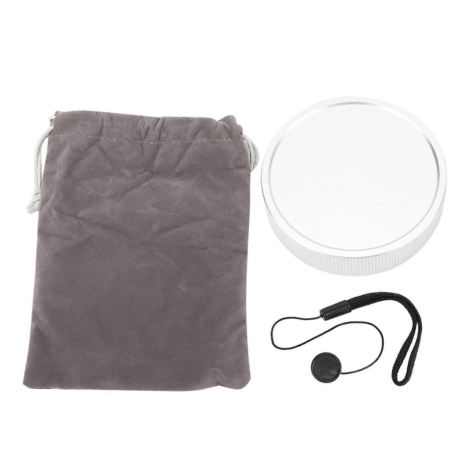 Instant Camera Lens Cap Dustproof Waterproof Anti Scratch Instant Camera Lens Protector Hat for Mini 99 Silver