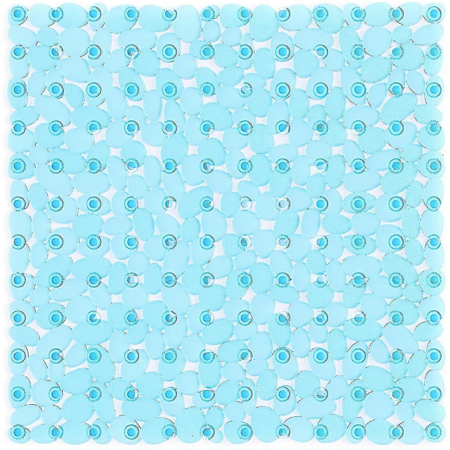 Shower Mat, Non-slip Shower Mat, Non-slip Square With Hundreds Of Suction Cups