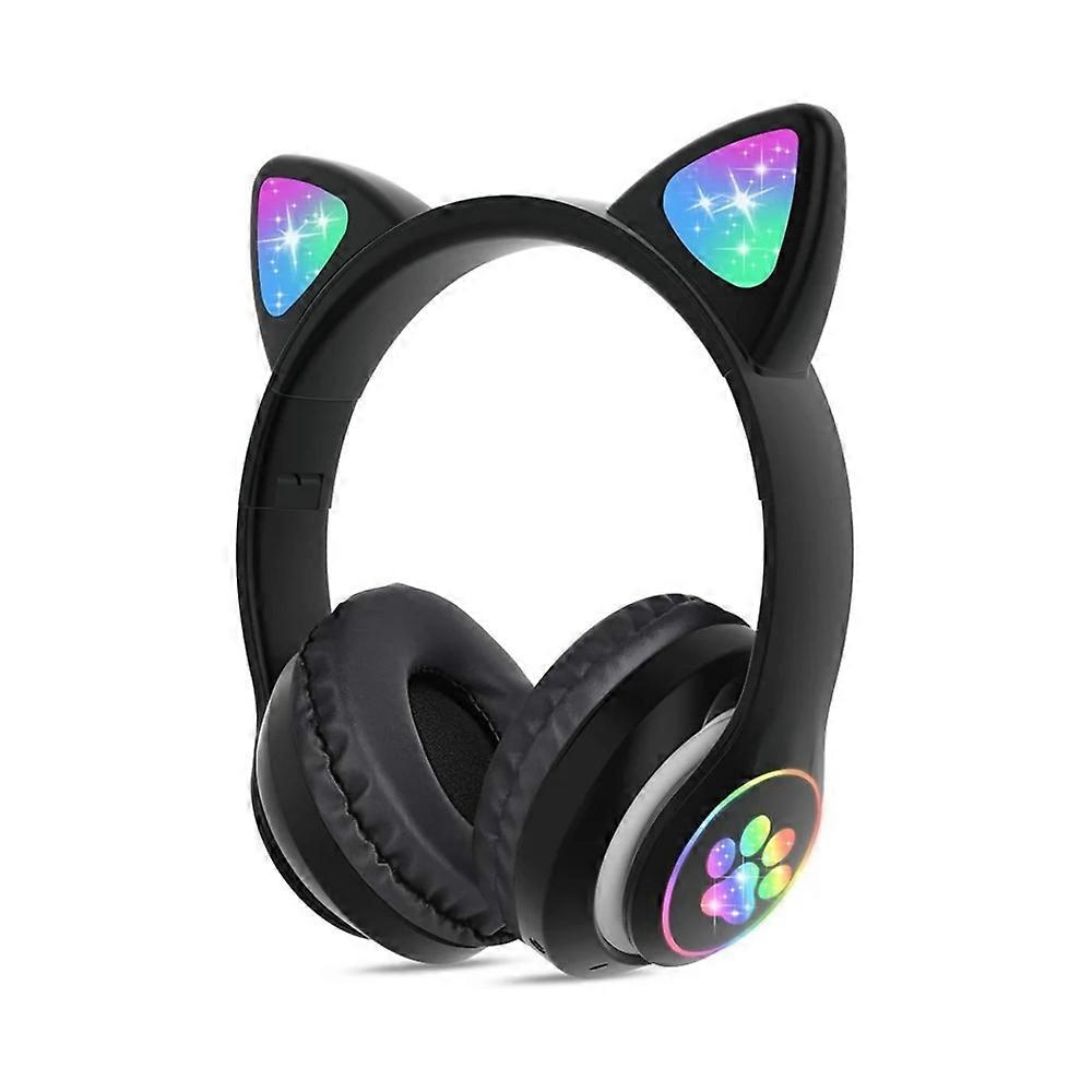 STN28 head-mounted luminous cat-ear wireless Bluetooth headset