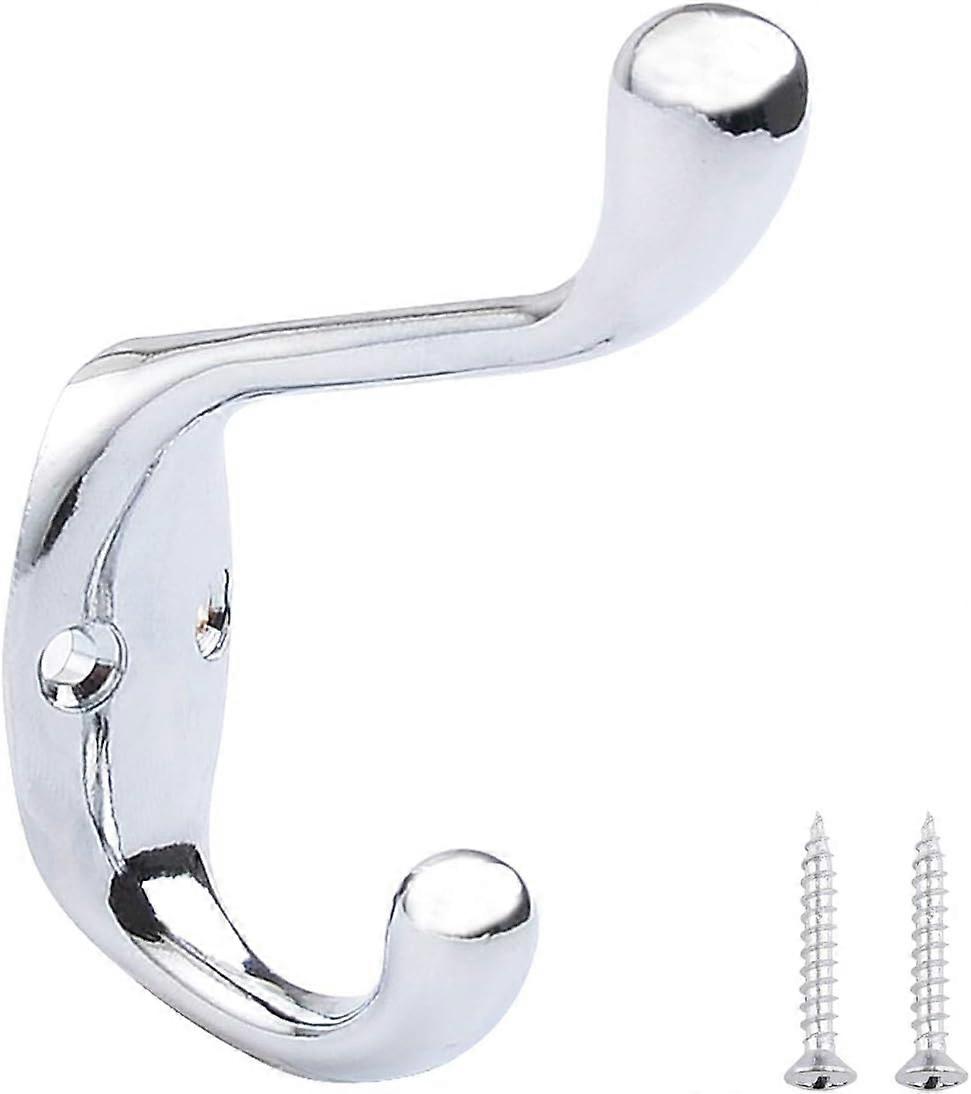 Coat rack, polished chrome