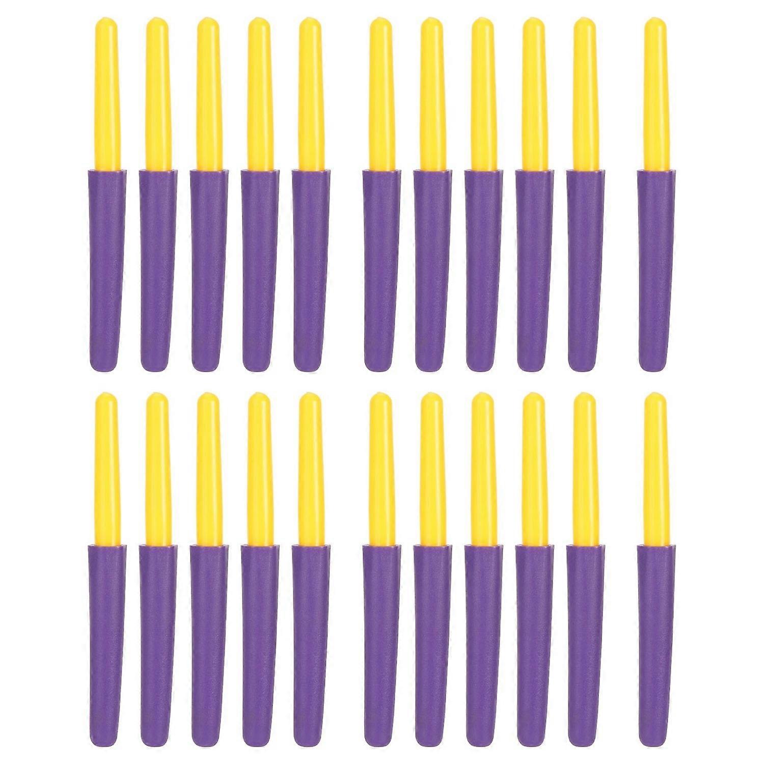 22pcs Latch Hook Crochet Needle Nonslip Handle Latch Hook Tool Hair Hook Needle Knitting Tool for Mi