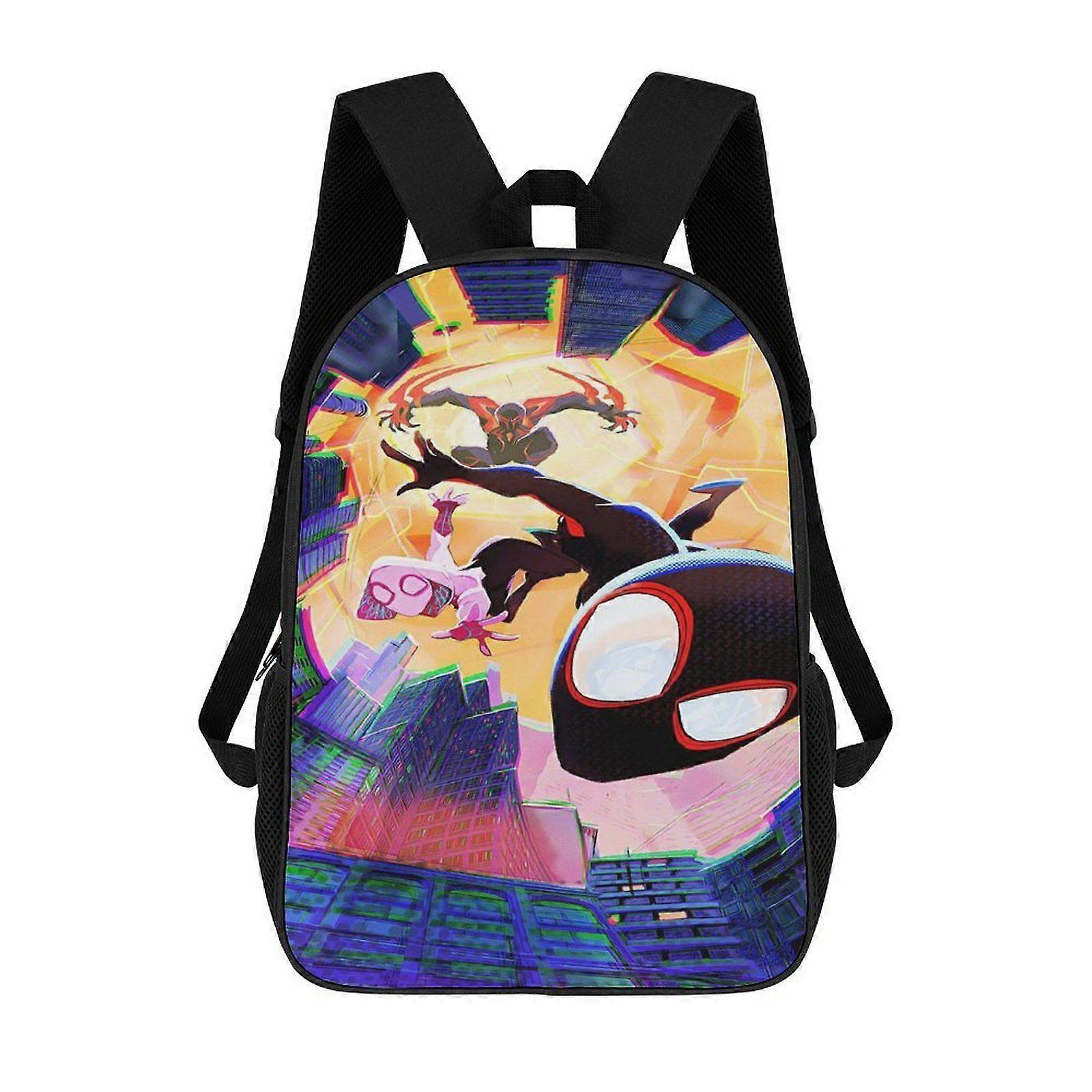 i2153 Miles Morales Backpack Shoulders DaypackBag Work Travel Classic Unisex Backpack kli2153