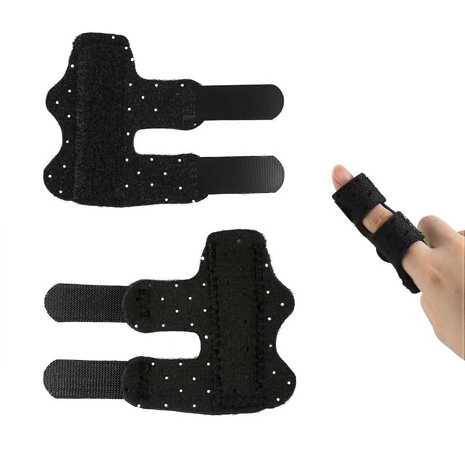 2 pcs Trigger Finger Splints, Composite Fabric Finger Brace