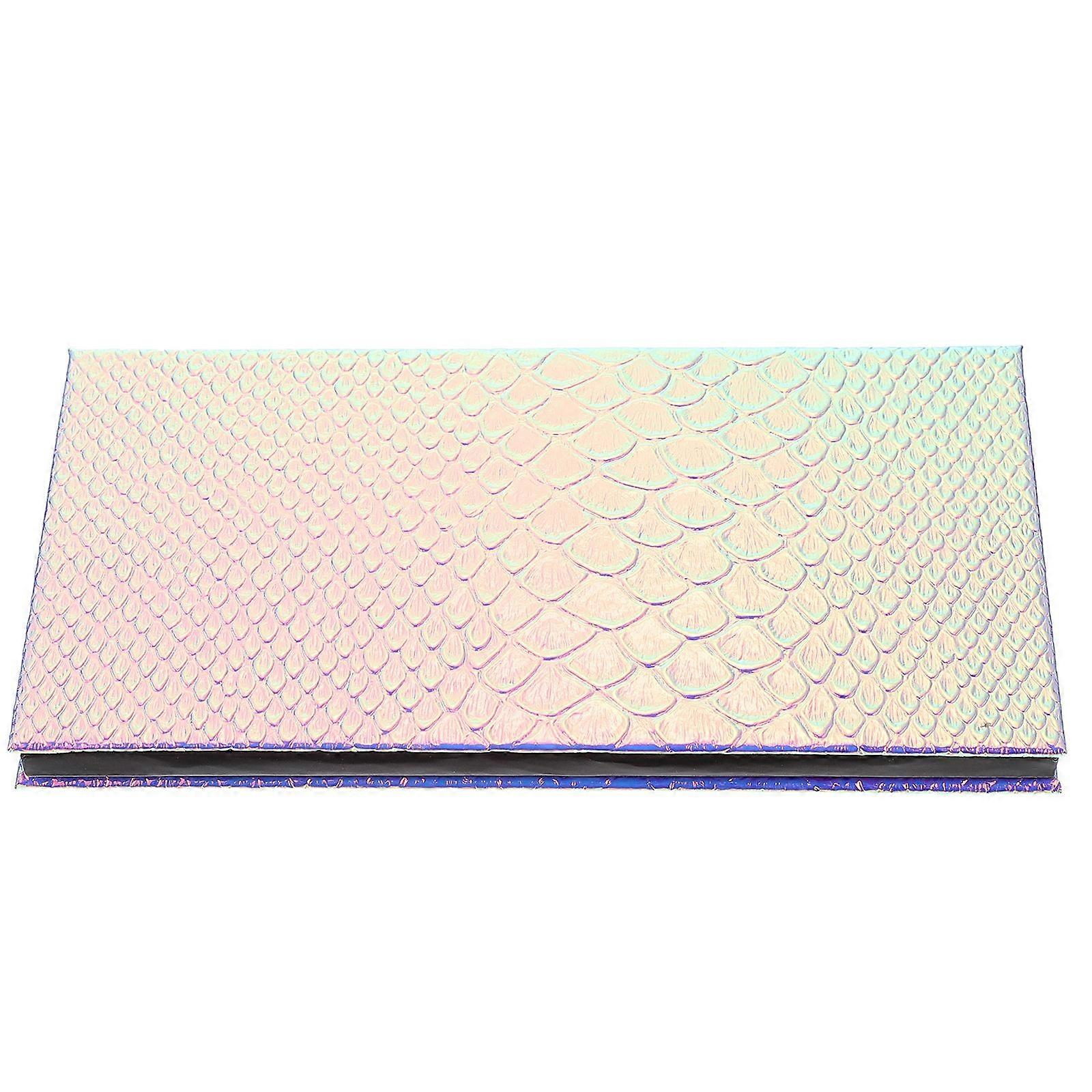 Magnet Eyeshadow Empty Box Fish-scale Pattern Eyeshadow Sub Plate for Women