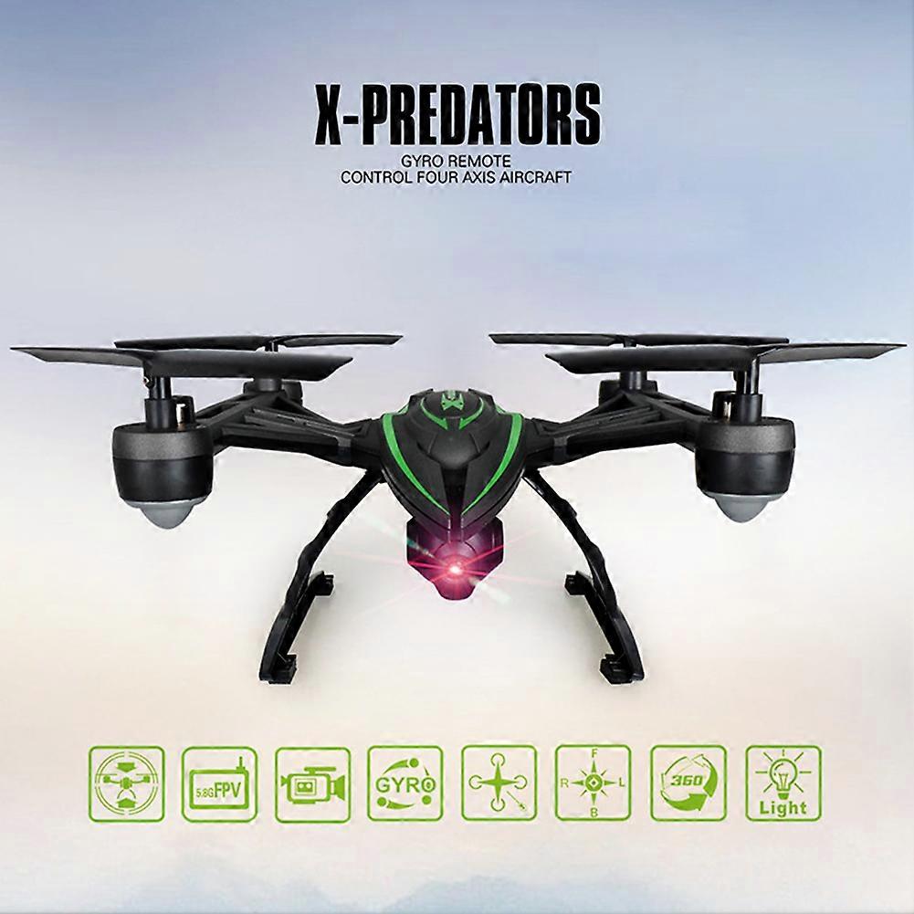 RC Drone Quadcopter 5.8G FPV Headless Mode Remote Control Toy with 2MP Camera