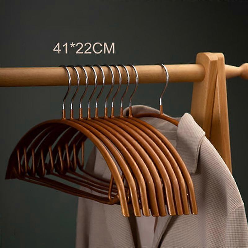 Household Dip Plastic Half-Round Coat Hanger Clothes Shelf Without Trace Drying