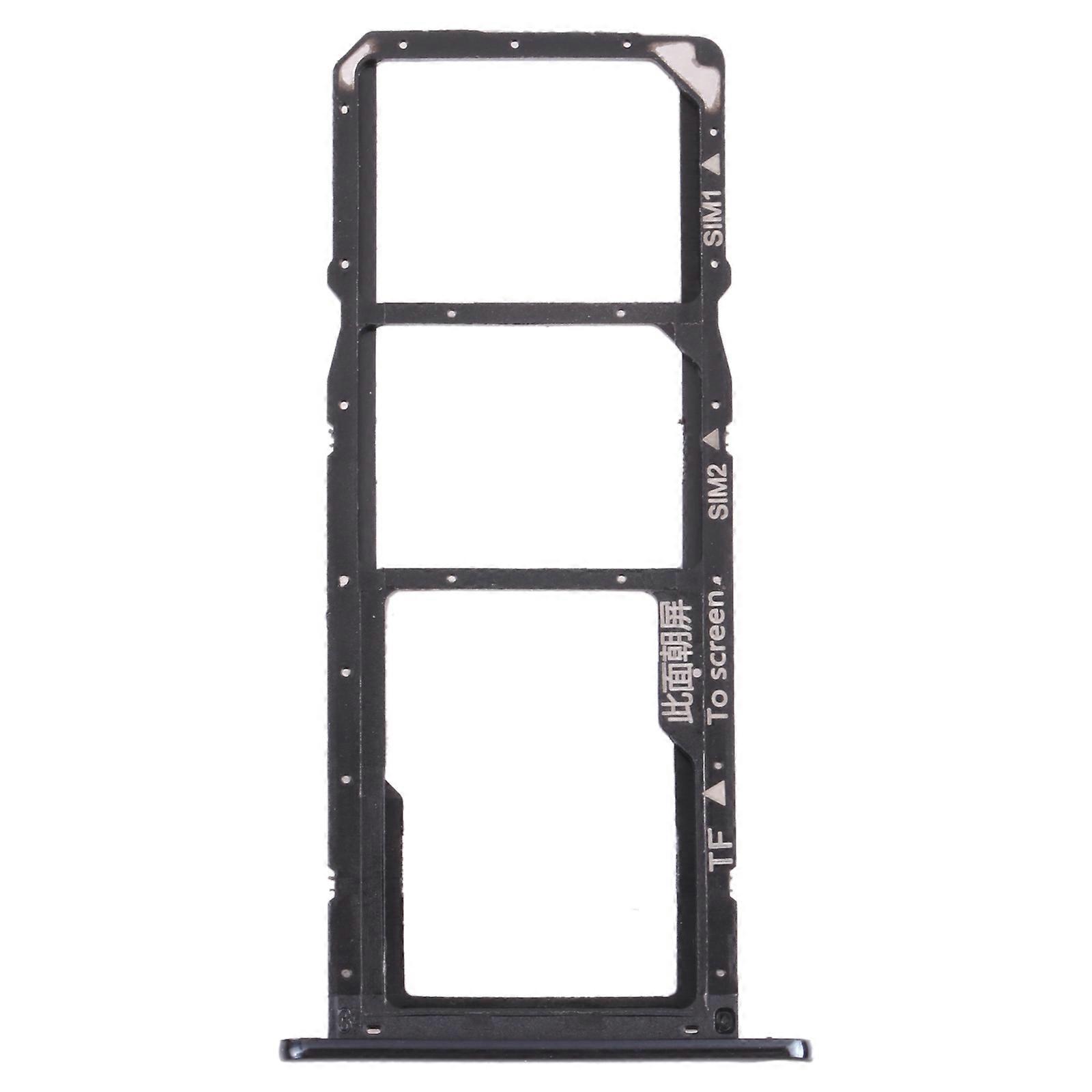 SIM Card Tray + SIM Card Tray + Micro SD Card Tray for Huawei Enjoy 8e