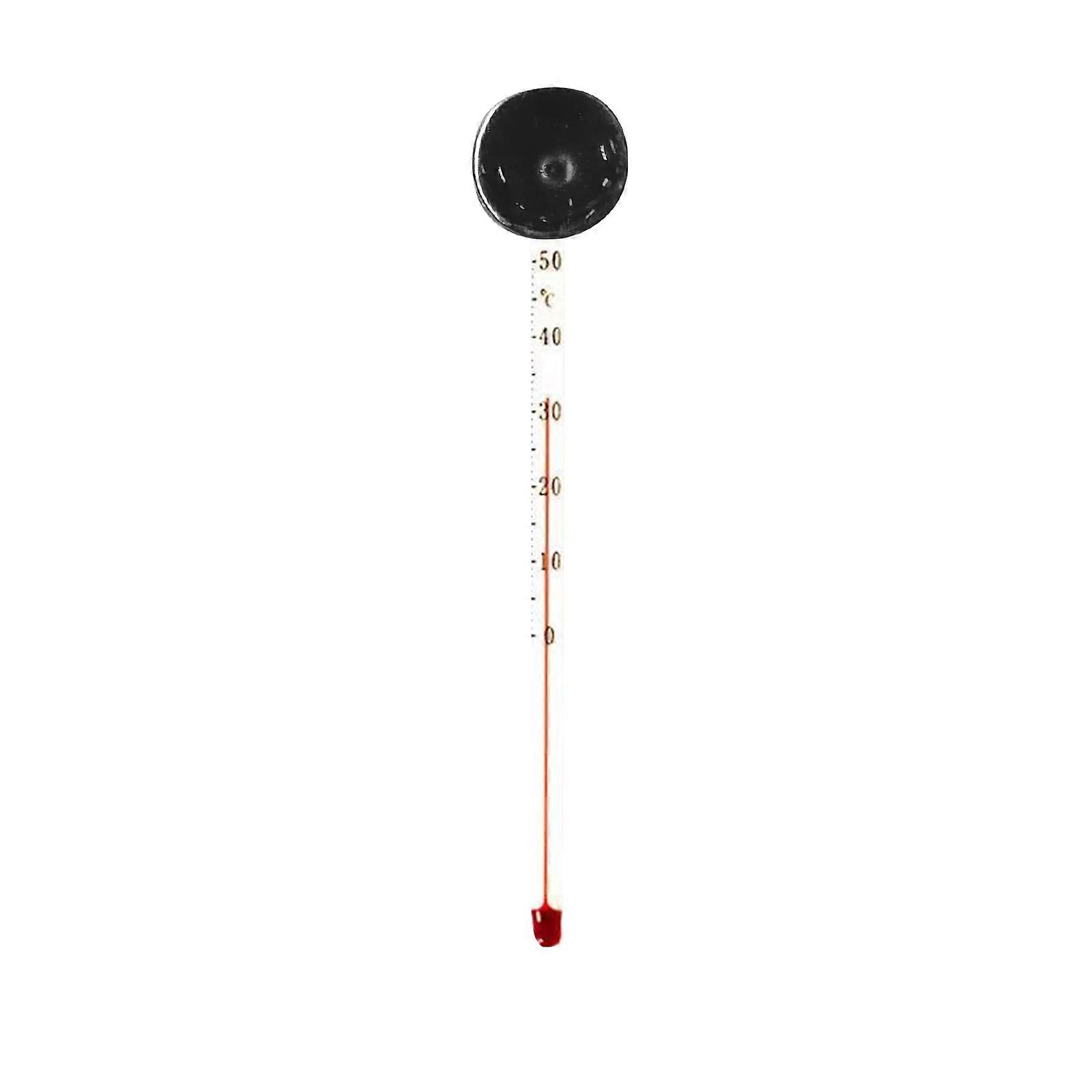 Aquarium Thermometer Stick Waterproof Fish Tank Temperature Monitors Precise Easy-To-Read Measuring Tool for Home  White