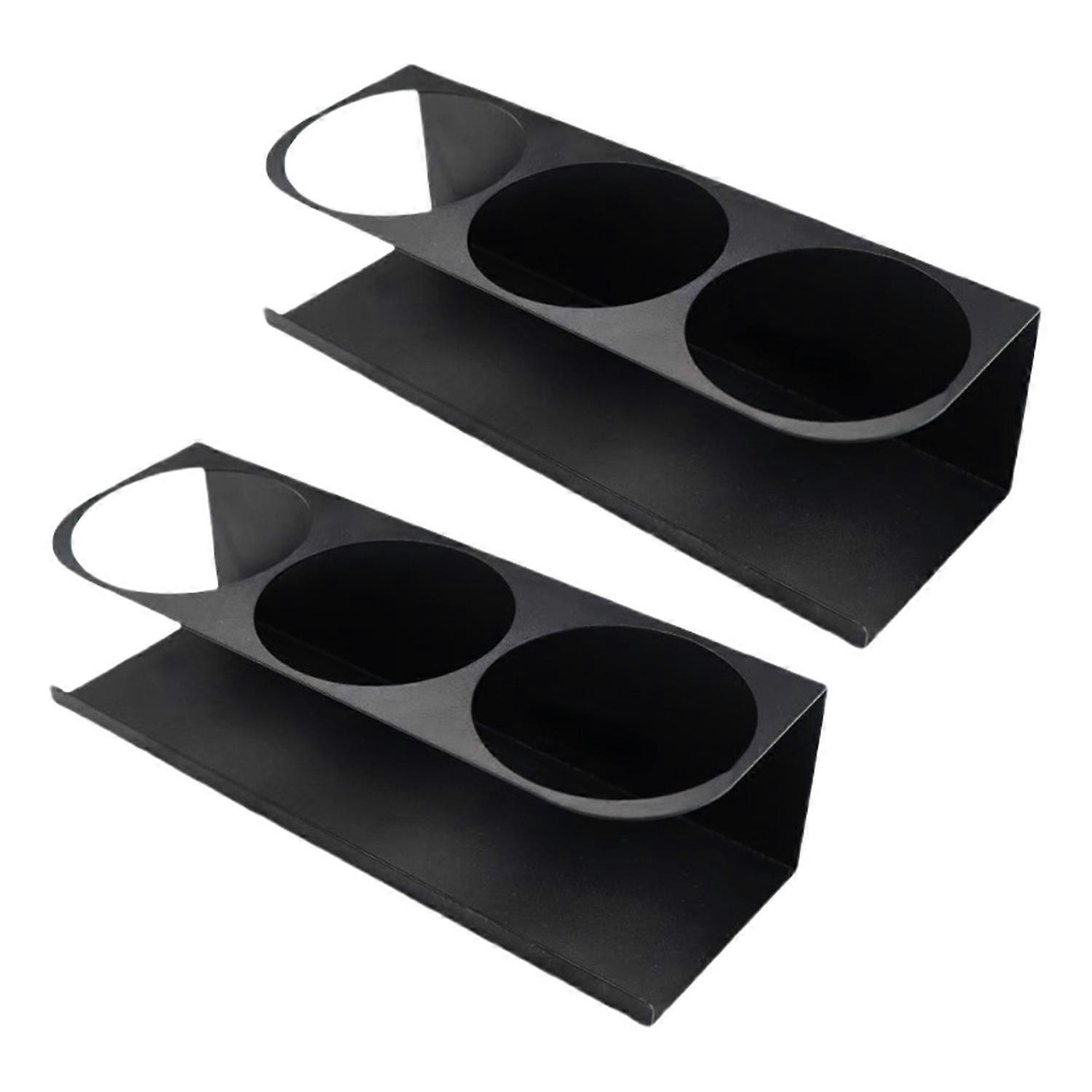 1/2Pcs Magnetic Water Bottle Organizer Cup Holder Sturdy Construction Rust-Proof 3 Slots Fridge