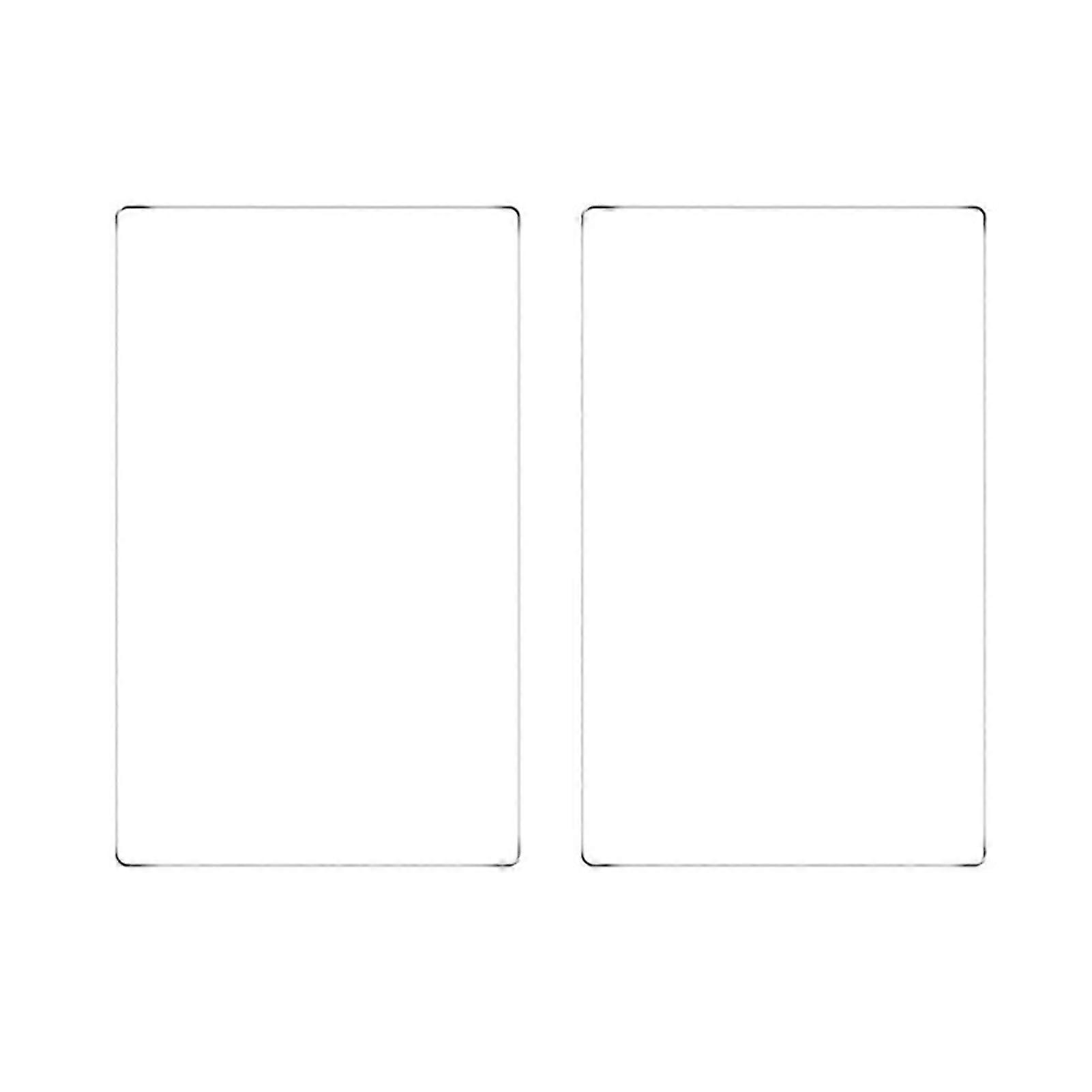 2 Pcs Console Screen Protectors High Transparency Shock-proof Scratch-resistant Ultra-thin Anti-fingerprint Oil-proof Lightweight Full Cover Console
