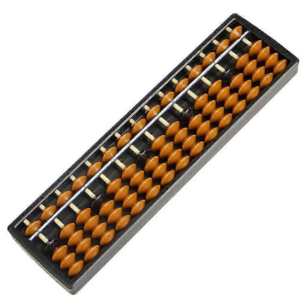 Plastic Abacus 15 Digits Arithmetic Tool Kid's Math Learn Aid Caculating Toys