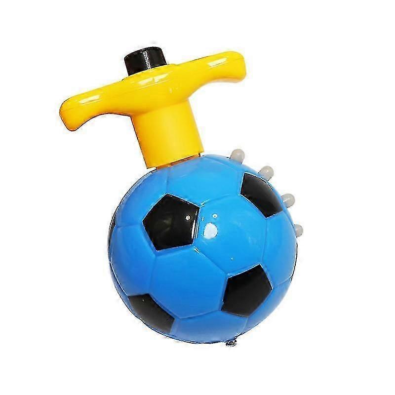 Spinning Top Light Up Rotary Desktop Football Gyro 12pcs