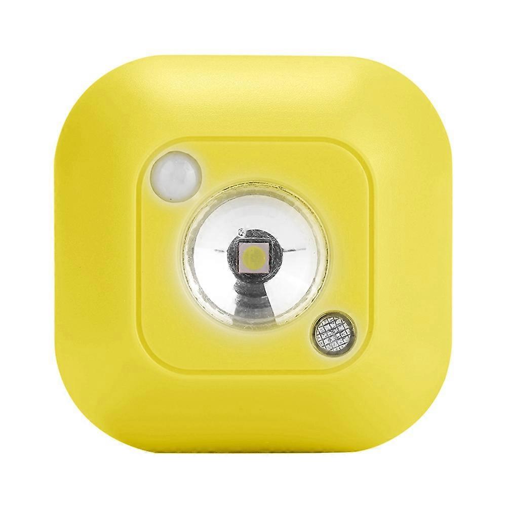 0.2W LED Night Lamp with Human Body Sensor, Energy Efficient Motion Activated Light, Compact Design, White Color