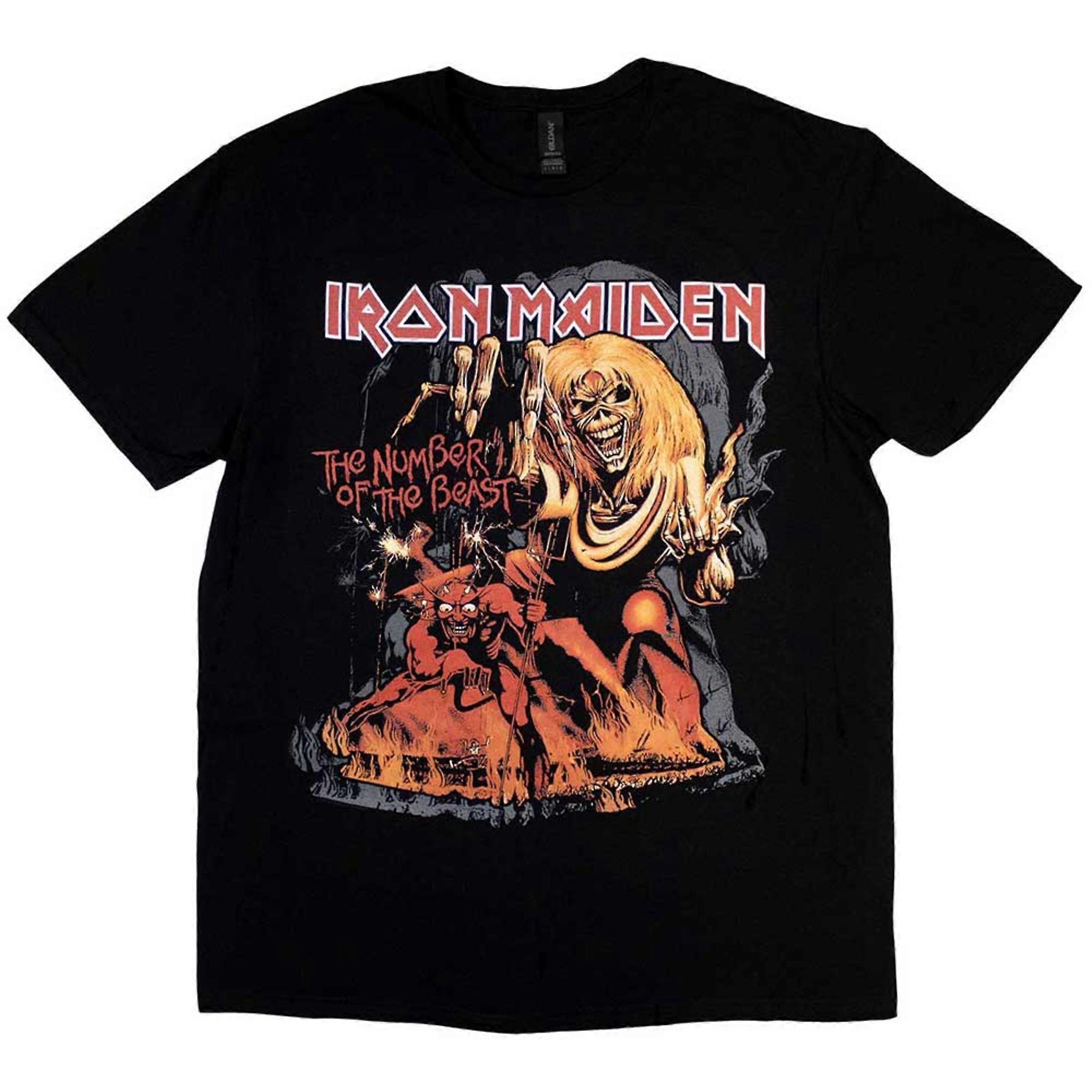 Iron Maiden Number of the Beast Graphic T Shirt