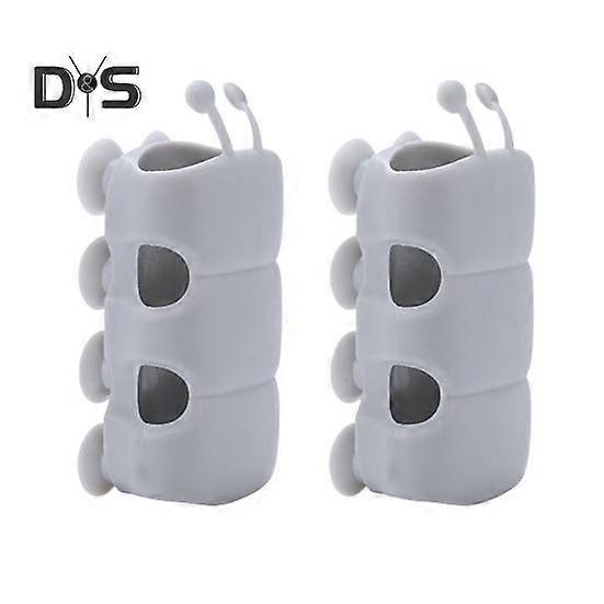 2Pcs Suction Cup Shower Bracket Holders Adjustable Easy to Install Universal Relocatable Shower Head Suction Cup Holders