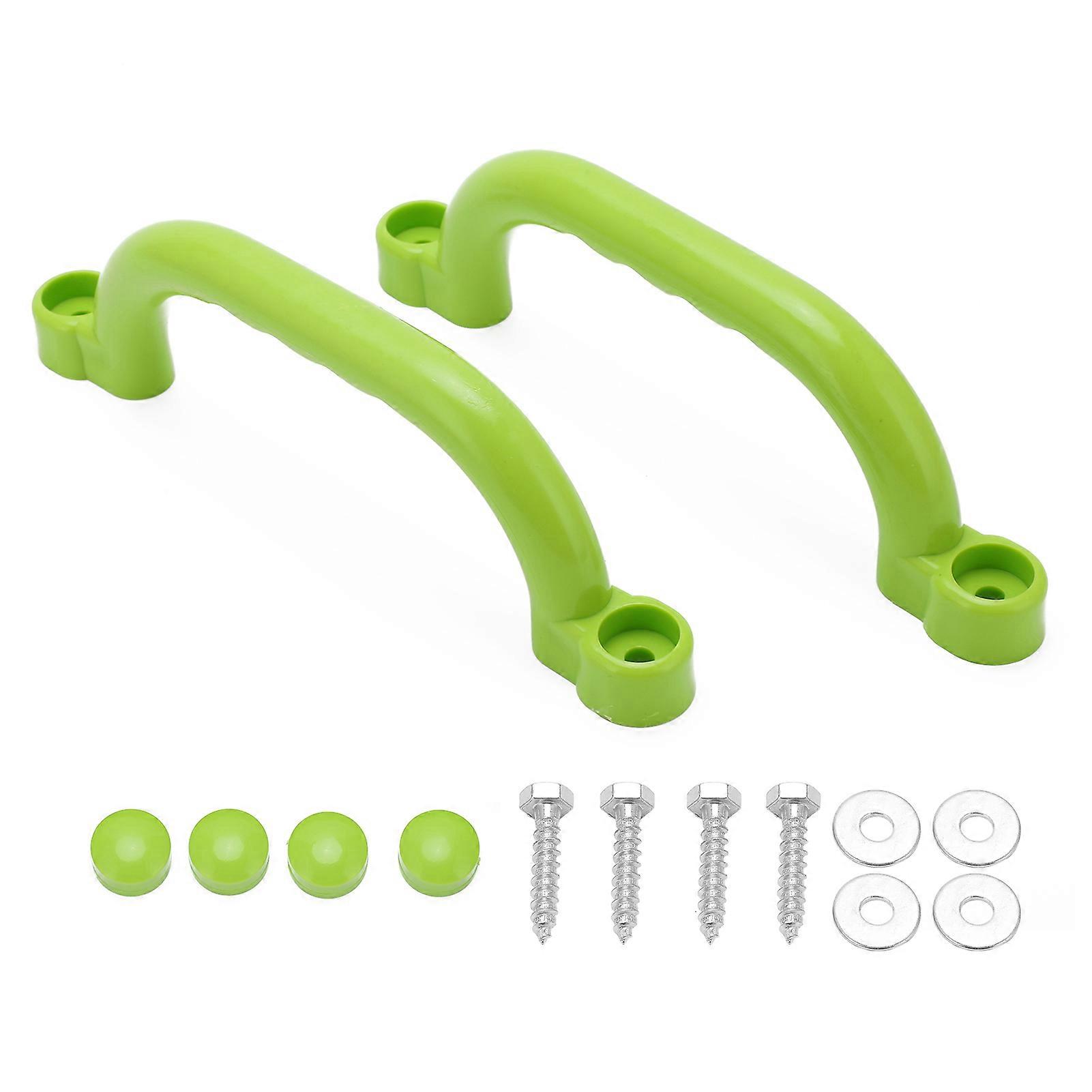 Non Slip Handles for Climbing Safety, Ergonomically Designed Solid Safety Playground Accessories for Indoor and Outdoor Use, Suitable for Children